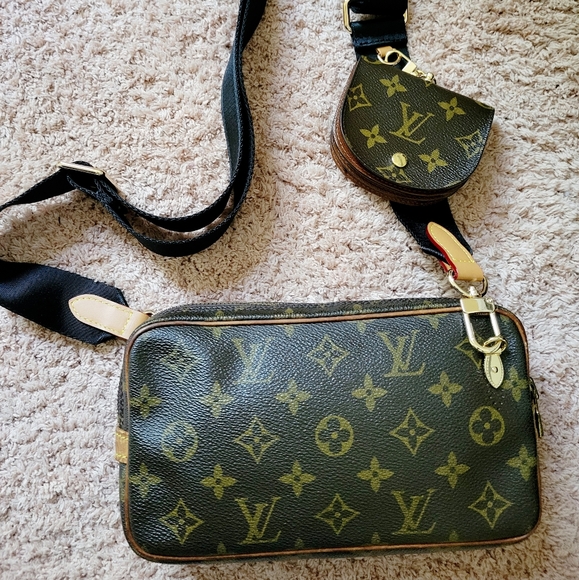 Louis Vuitton Pochette Crossbody Handbag Neverfull - Picture 8 of 8